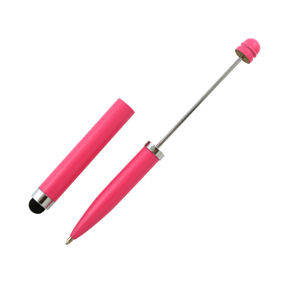 Wholesale Beadable Pens Stylus Pen Cow Print Leopard Print Dog Paw DIY for Beaded Metal Touch Pen